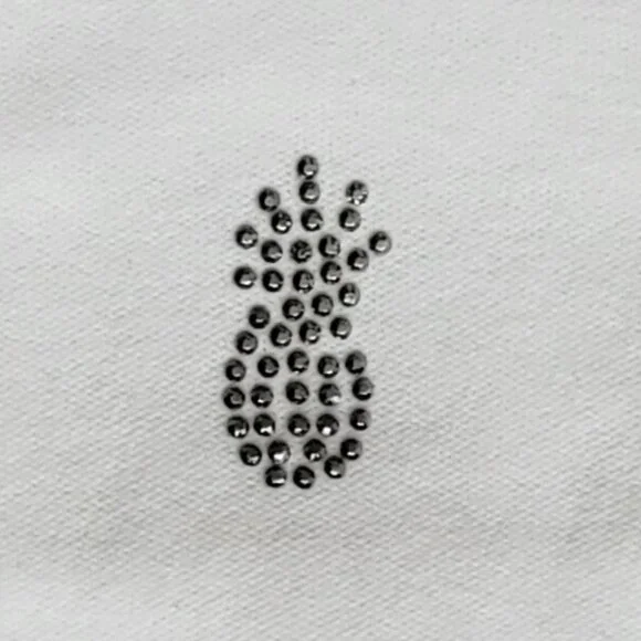 Tommy Bahama White Full Zip 100% Pima Cotton Jacket with Drawstrings - S - Picture 9 of 12